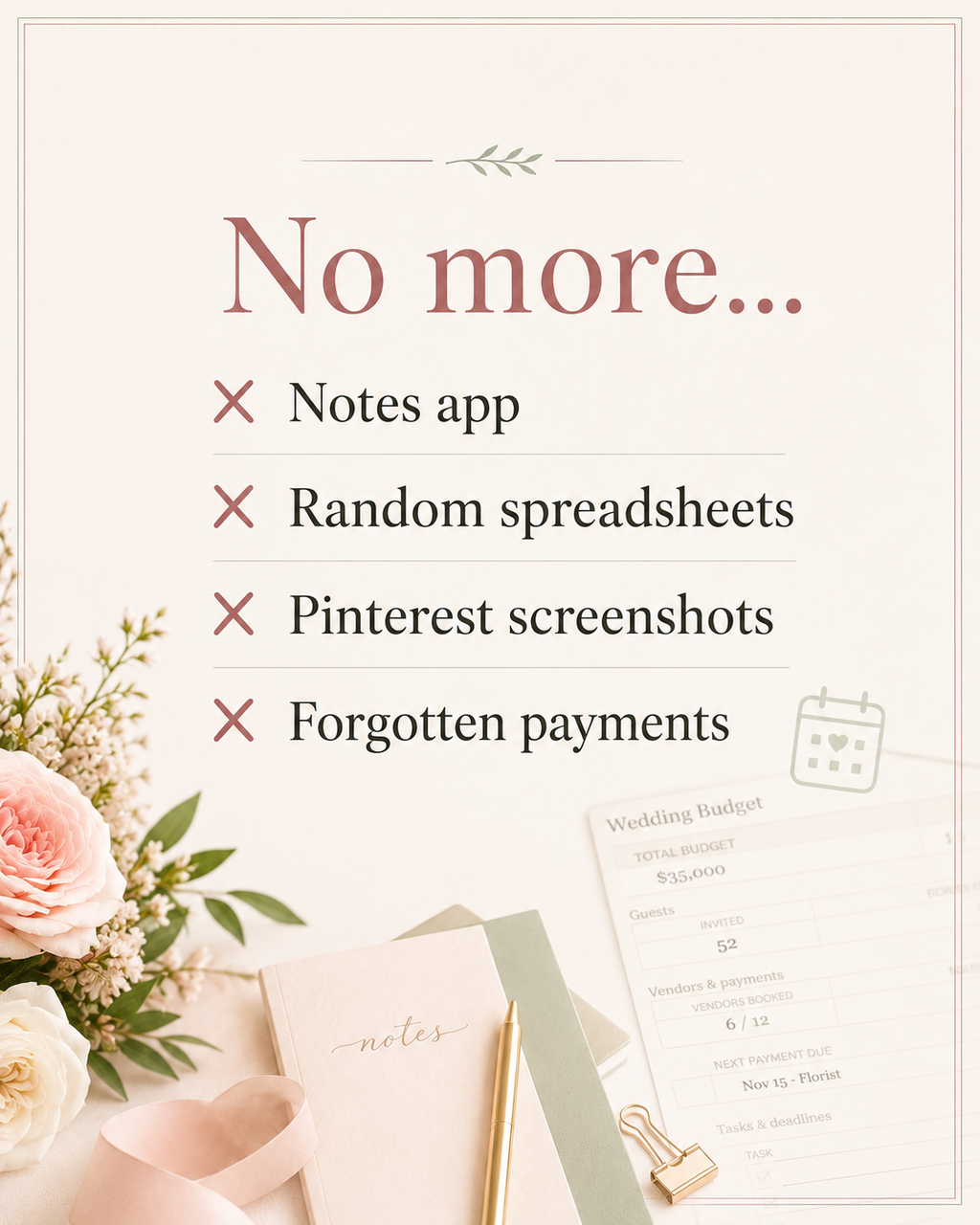 Wedding Planning Command Center