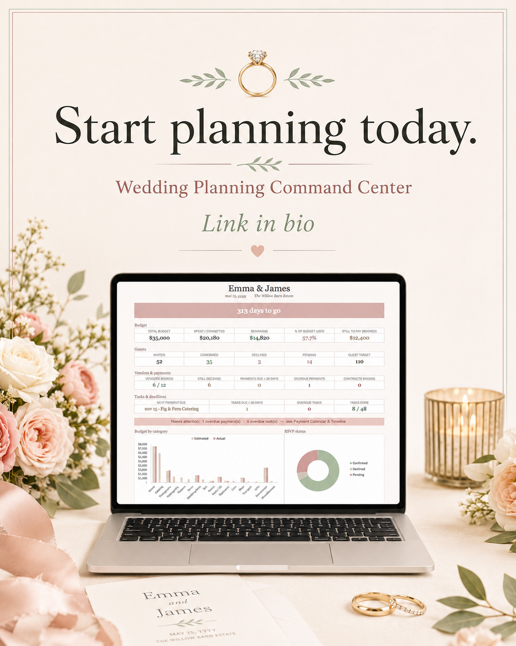 Wedding Planning Command Center