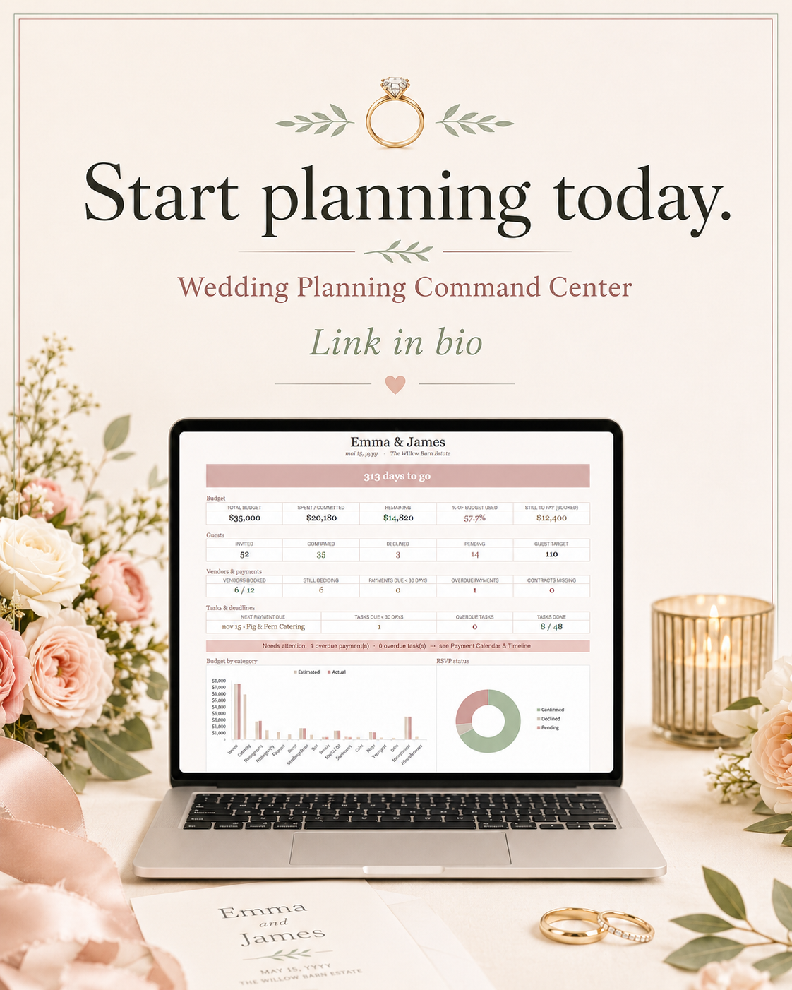 Wedding Planning Command Center