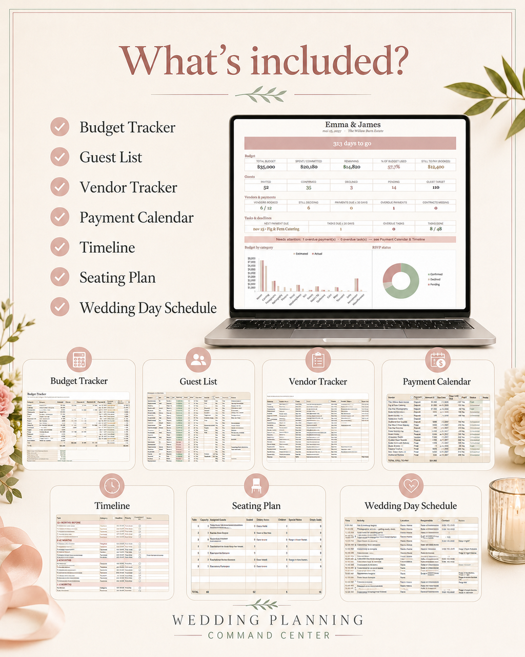 Wedding Planning Command Center